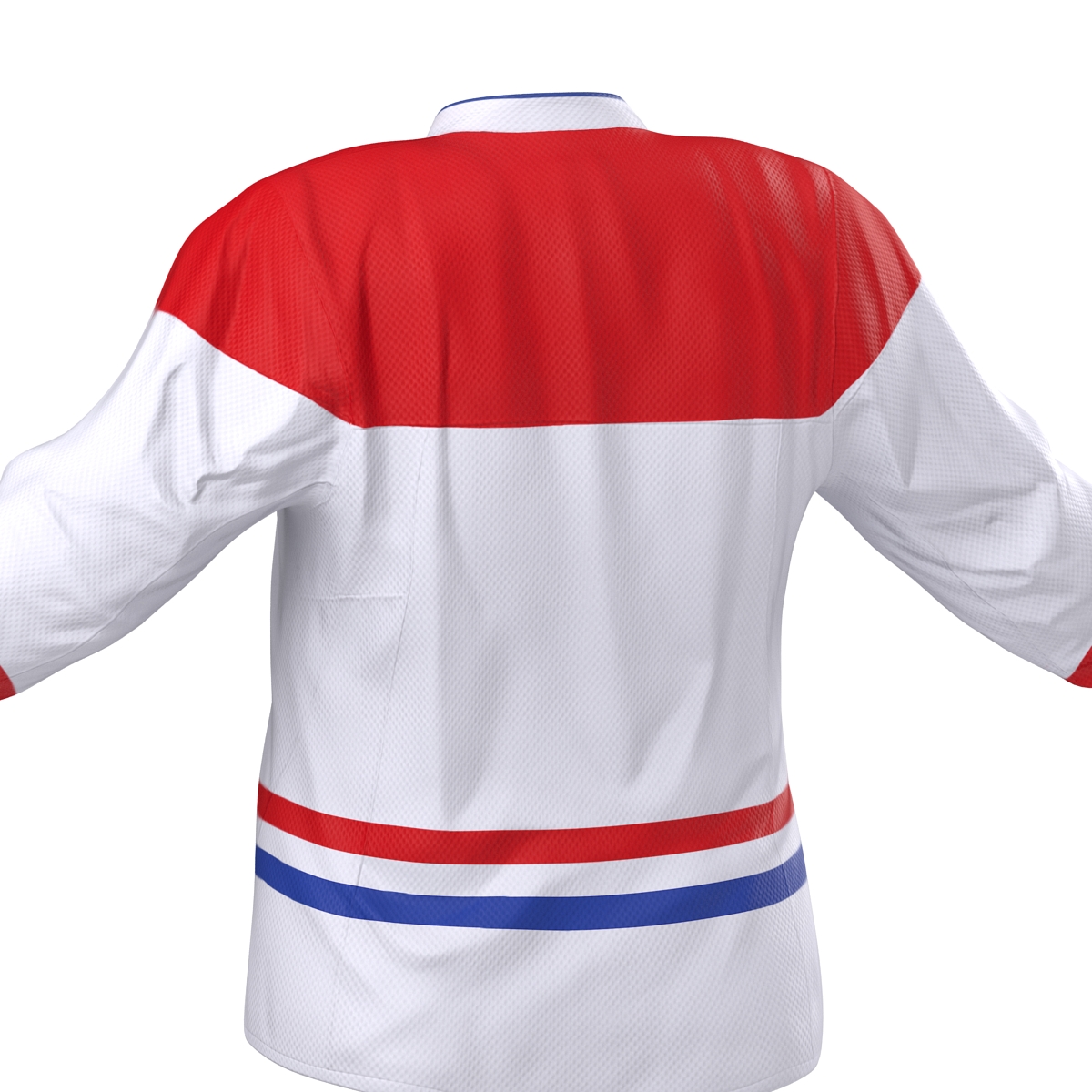 3D Hockey Jersey Generic 4 model