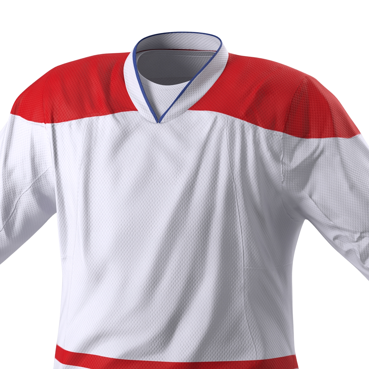 3D Hockey Jersey Generic 4 model