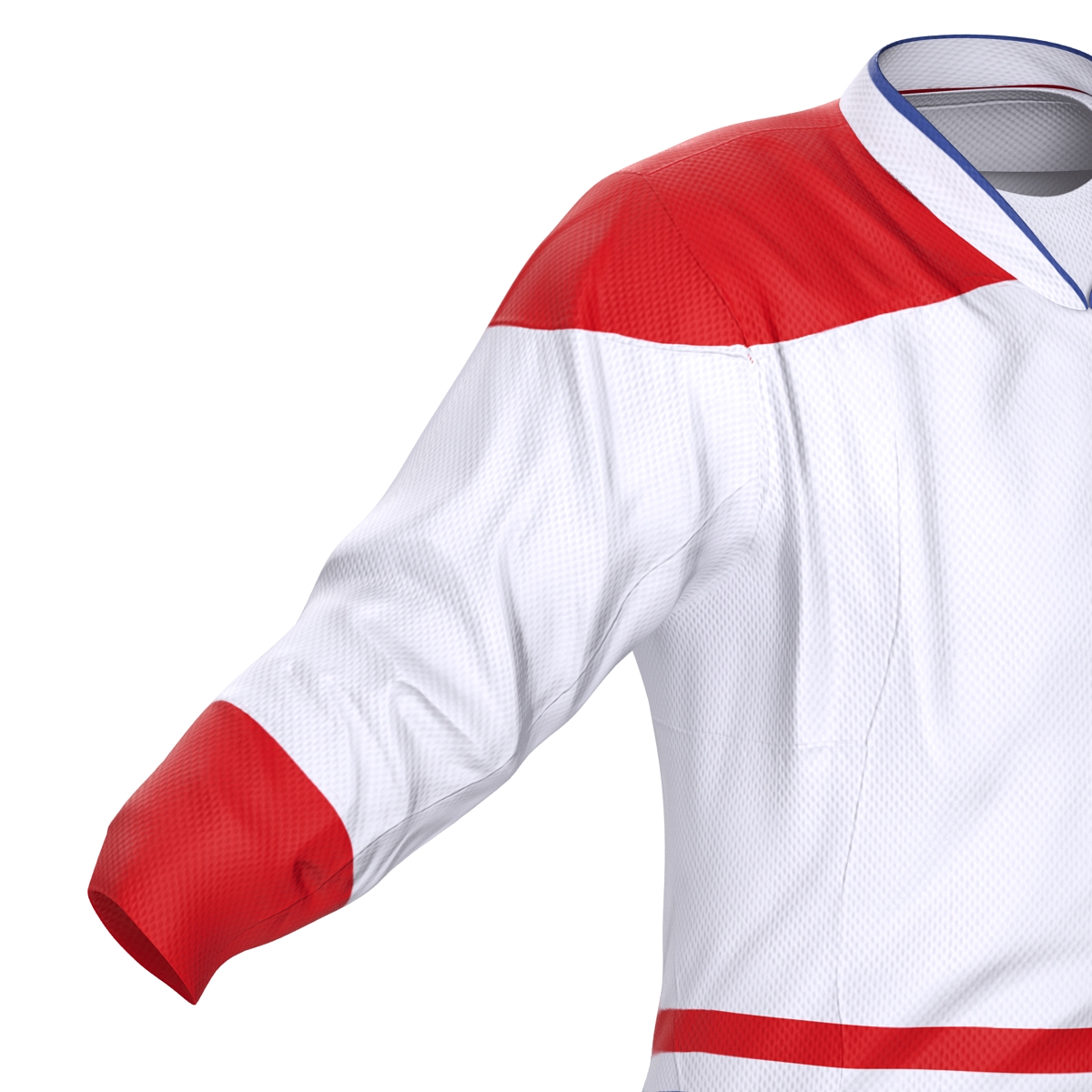 3D Hockey Jersey Generic 4 model