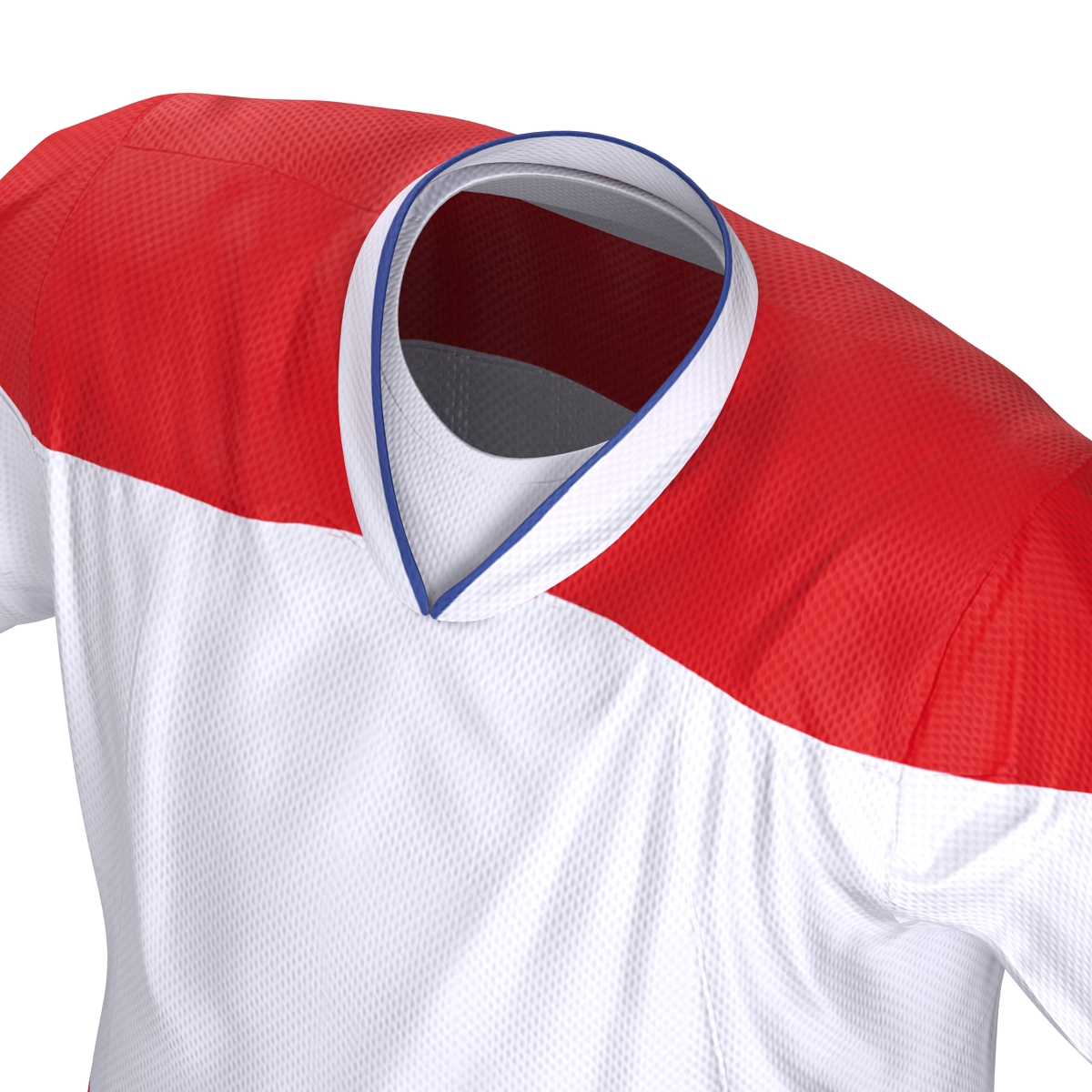 3D Hockey Jersey Generic 4 model