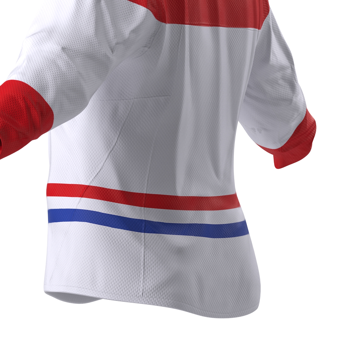 3D Hockey Jersey Generic 4 model