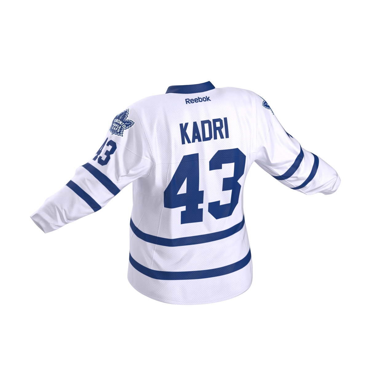 3D Hockey Jersey Toronto Maple Leafs model