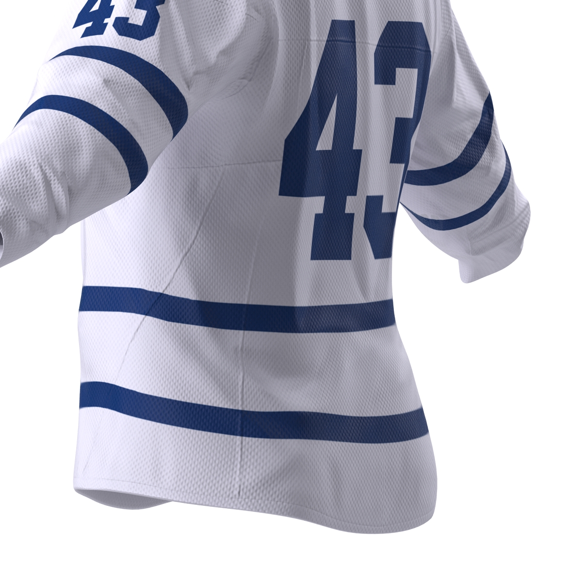 3D Hockey Jersey Toronto Maple Leafs model