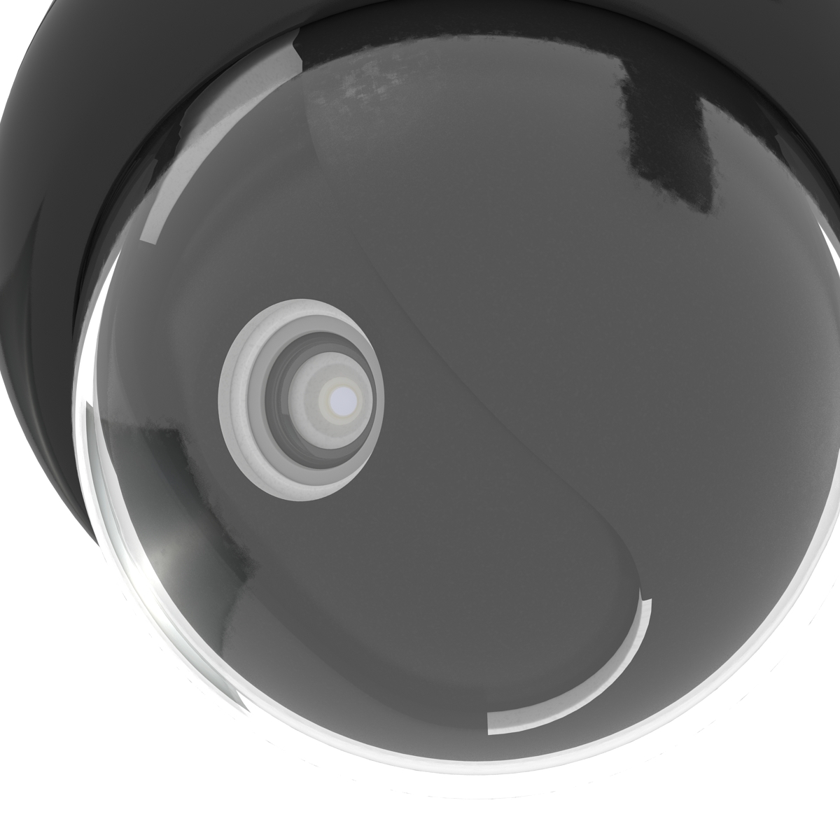 CCTV Camera 2 Black 3D model