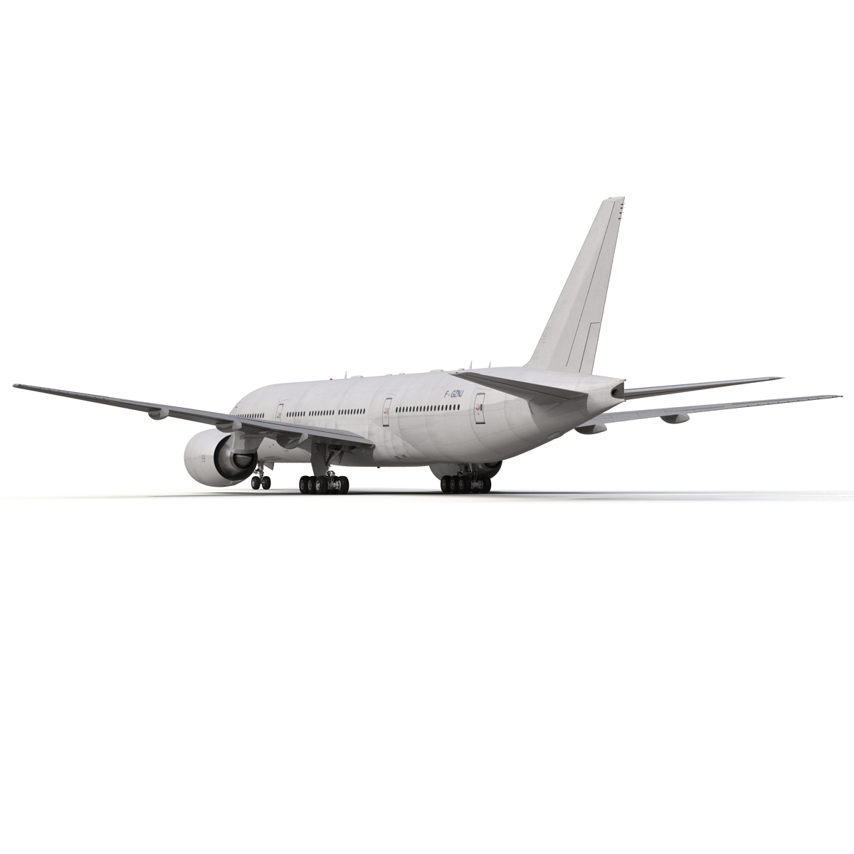 Boeing 777 200ER Generic 3D model