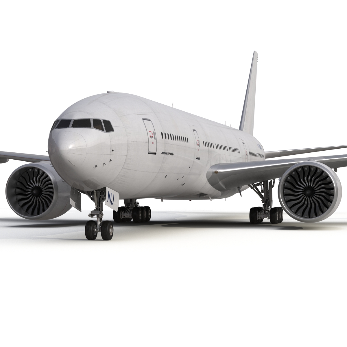 Boeing 777 200ER Generic 3D model