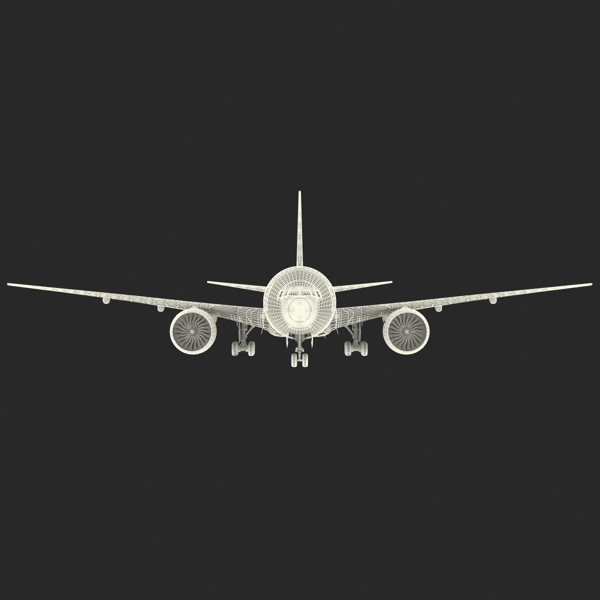 Boeing 777 200ER Generic 3D model