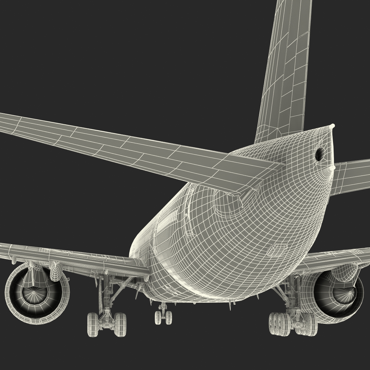 Boeing 777 200ER Generic 3D model