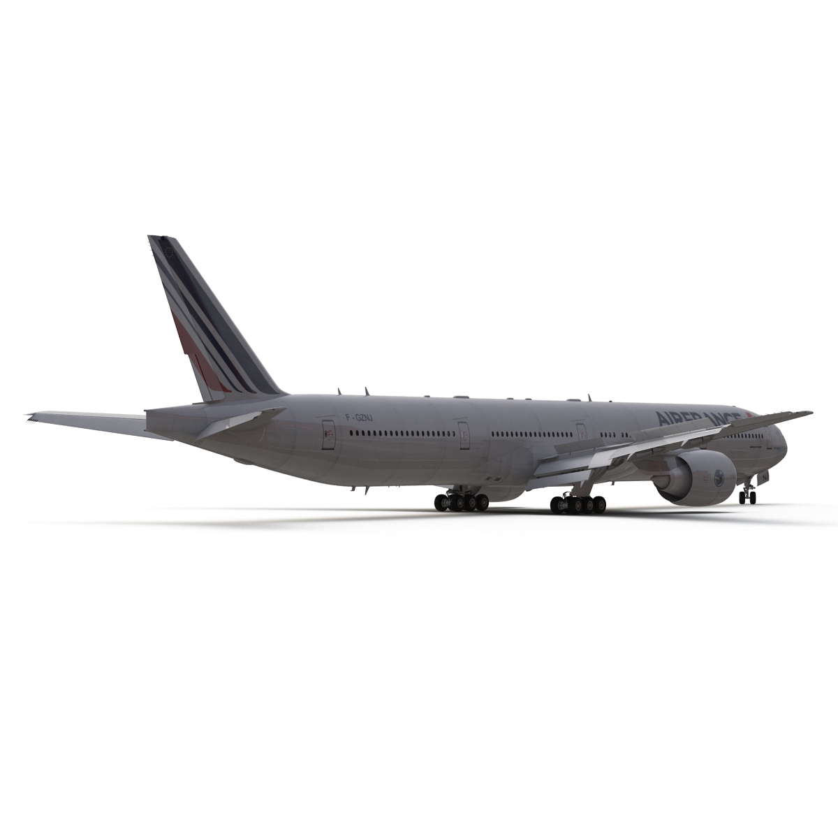 3D model Boeing 777 300 Air France