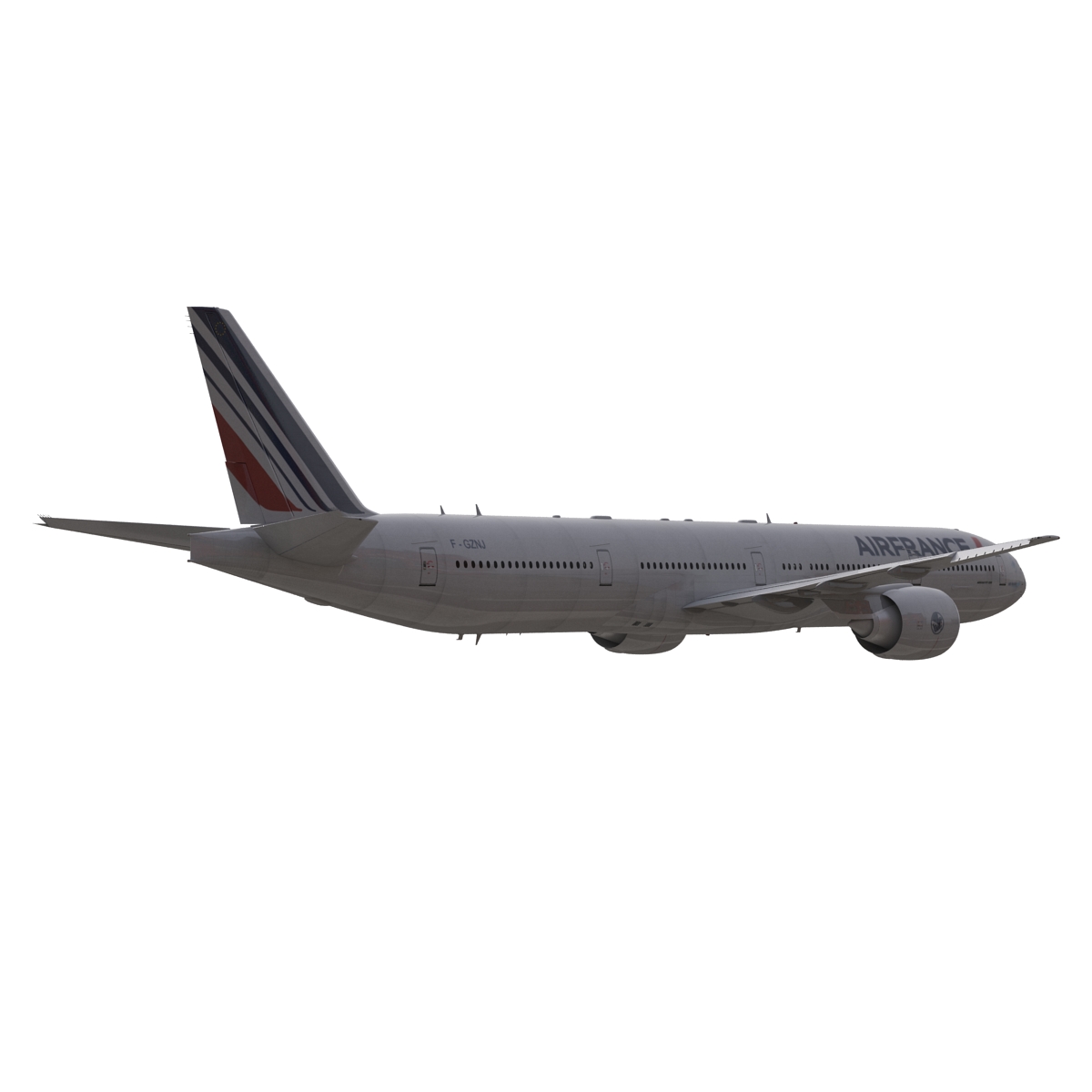 3D model Boeing 777 300 Air France