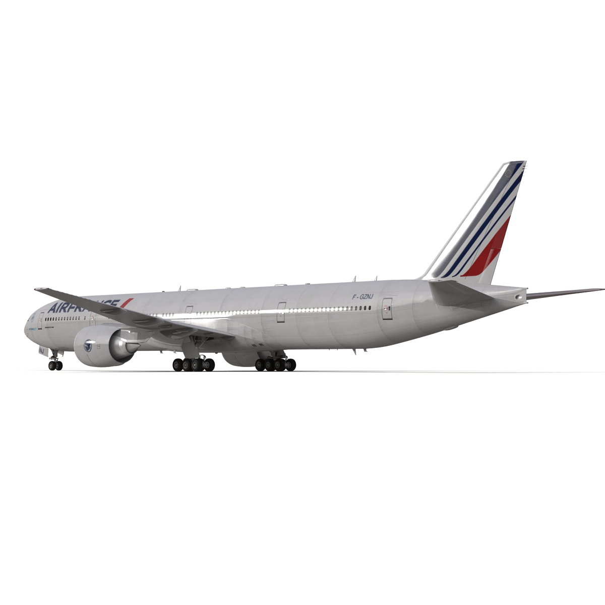 3D model Boeing 777 300 Air France