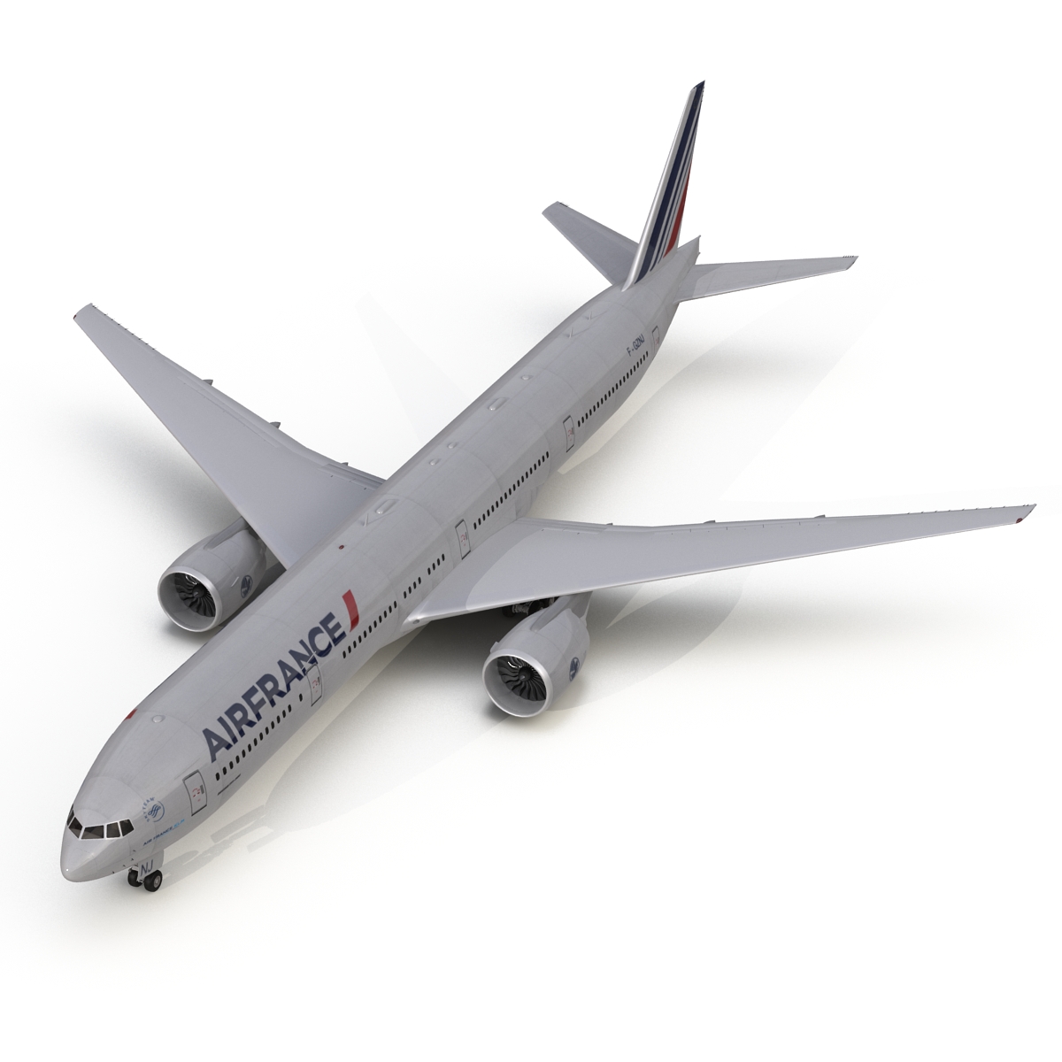 3D model Boeing 777 300 Air France