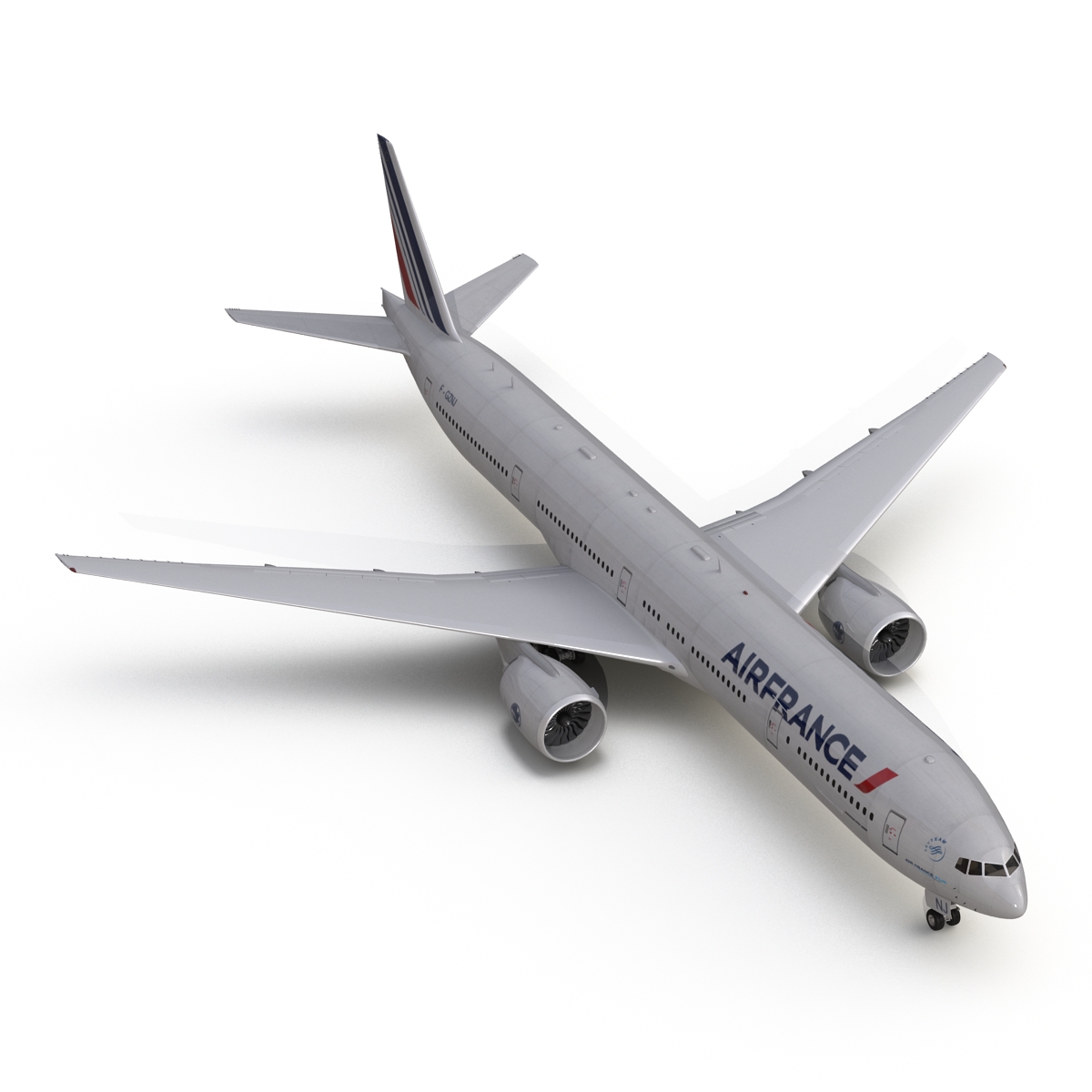 3D model Boeing 777 300 Air France