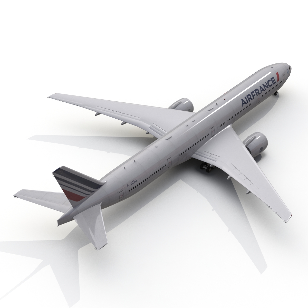 3D model Boeing 777 300 Air France