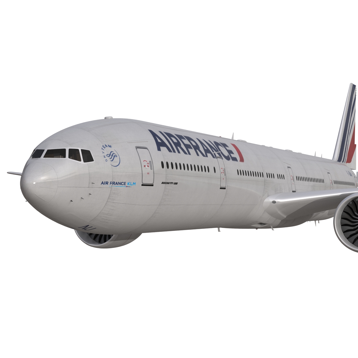 3D model Boeing 777 300 Air France