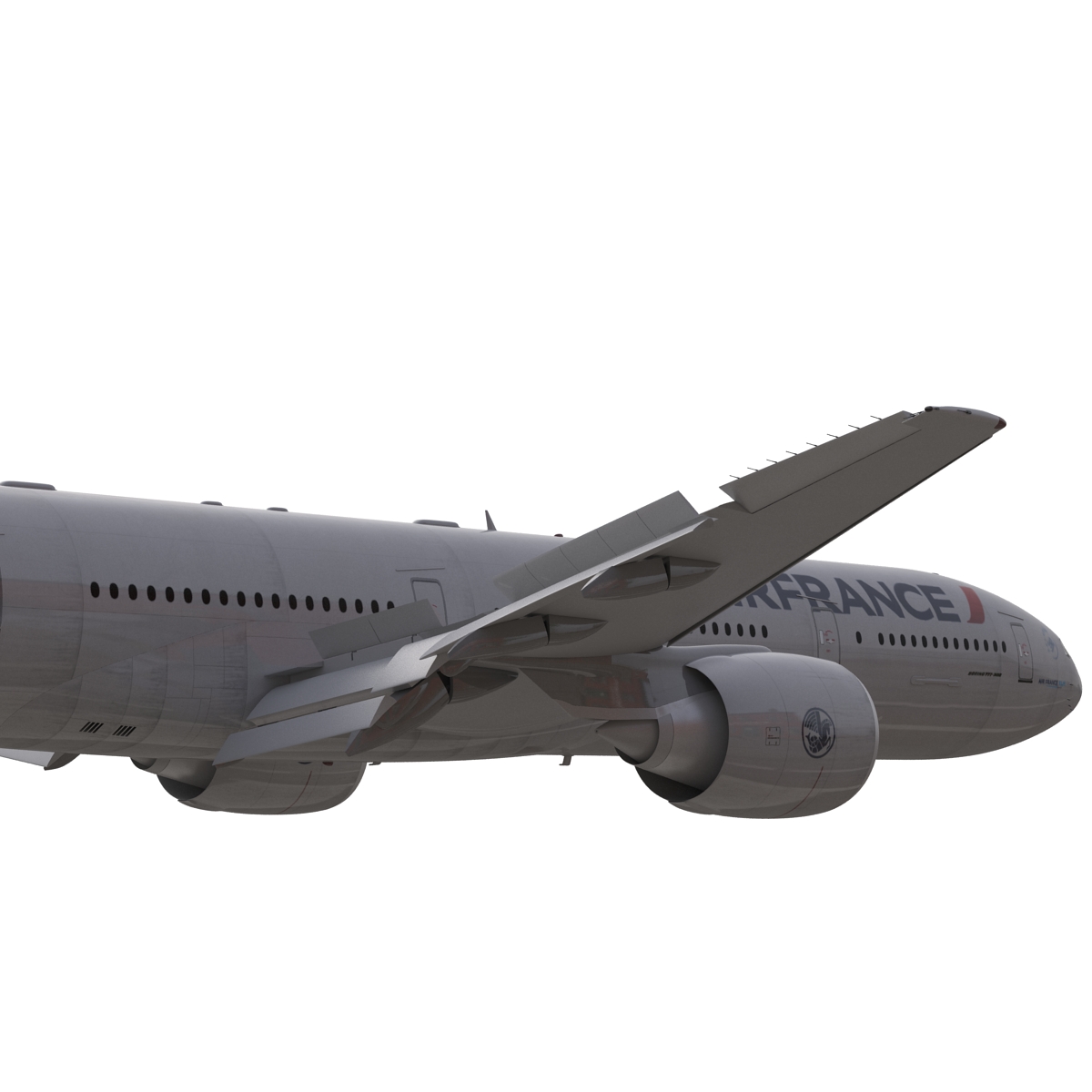 3D model Boeing 777 300 Air France