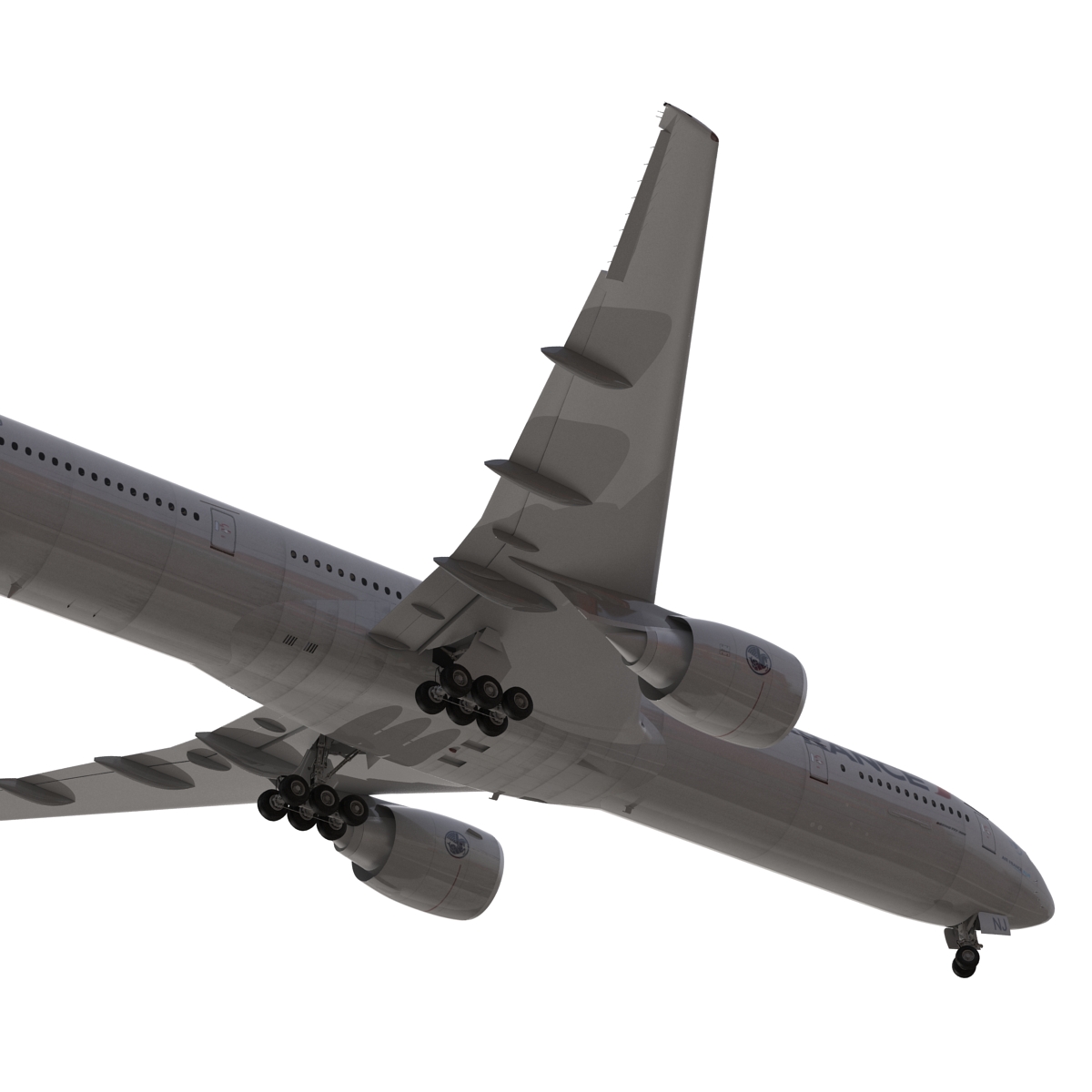 3D model Boeing 777 300 Air France