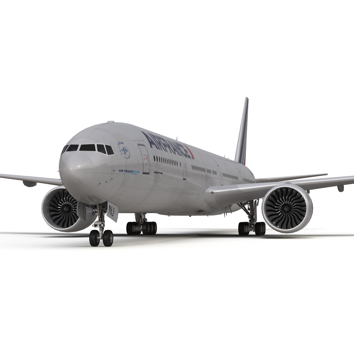 3D model Boeing 777 300 Air France