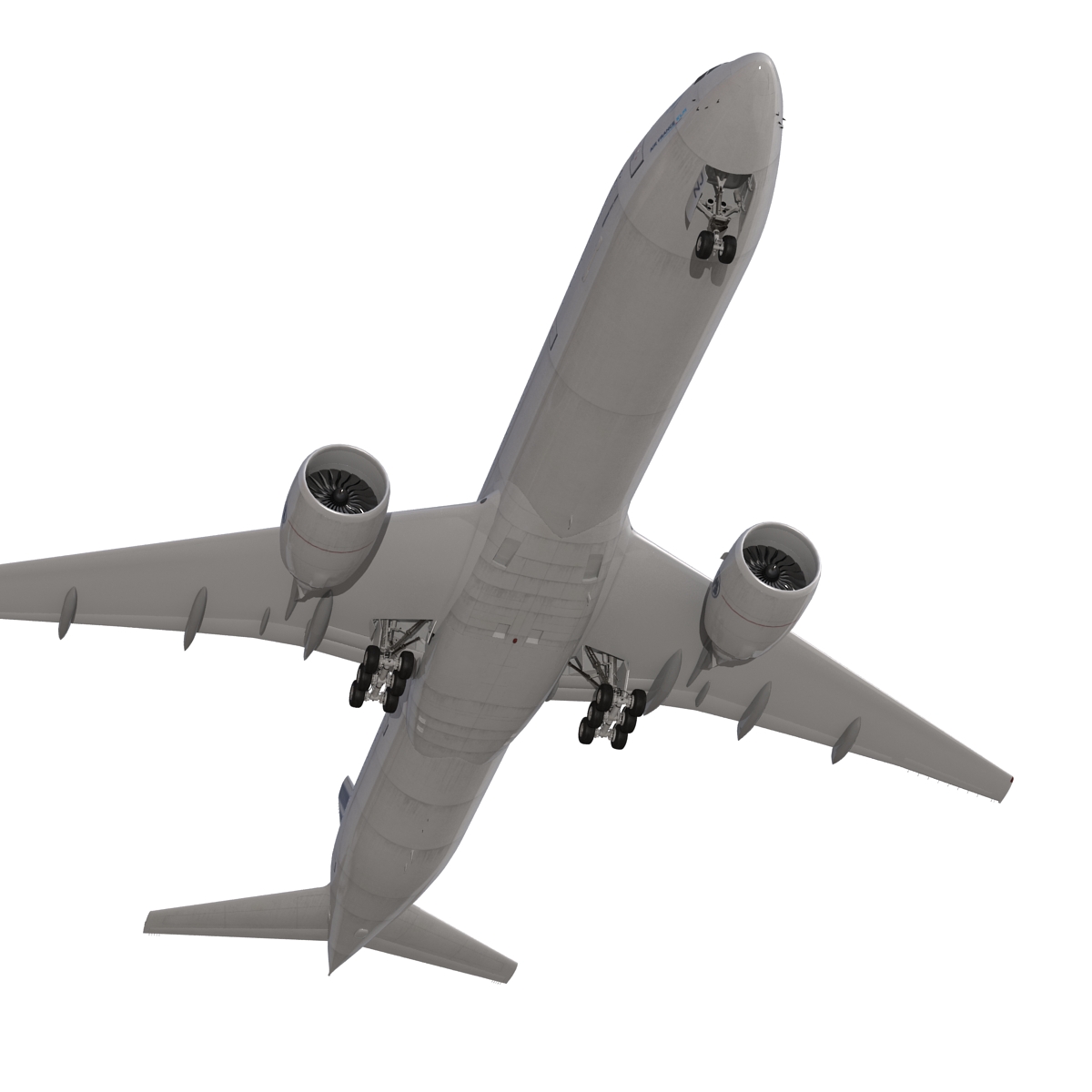 3D model Boeing 777 300 Air France