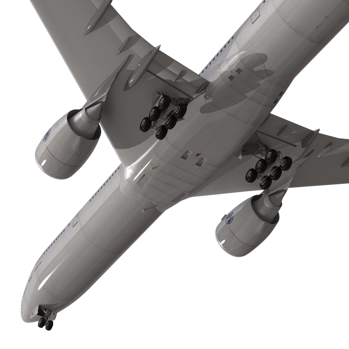 3D model Boeing 777 300 Air France