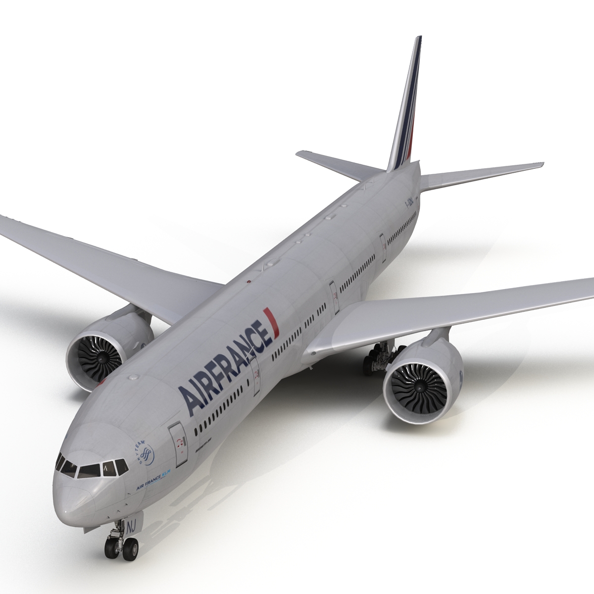 3D model Boeing 777 300 Air France