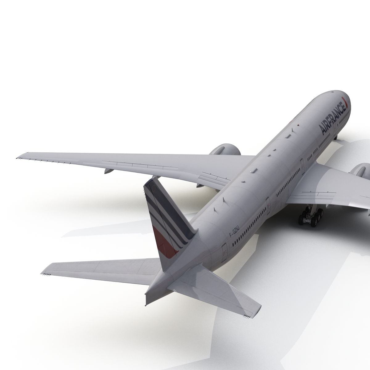 3D model Boeing 777 300 Air France