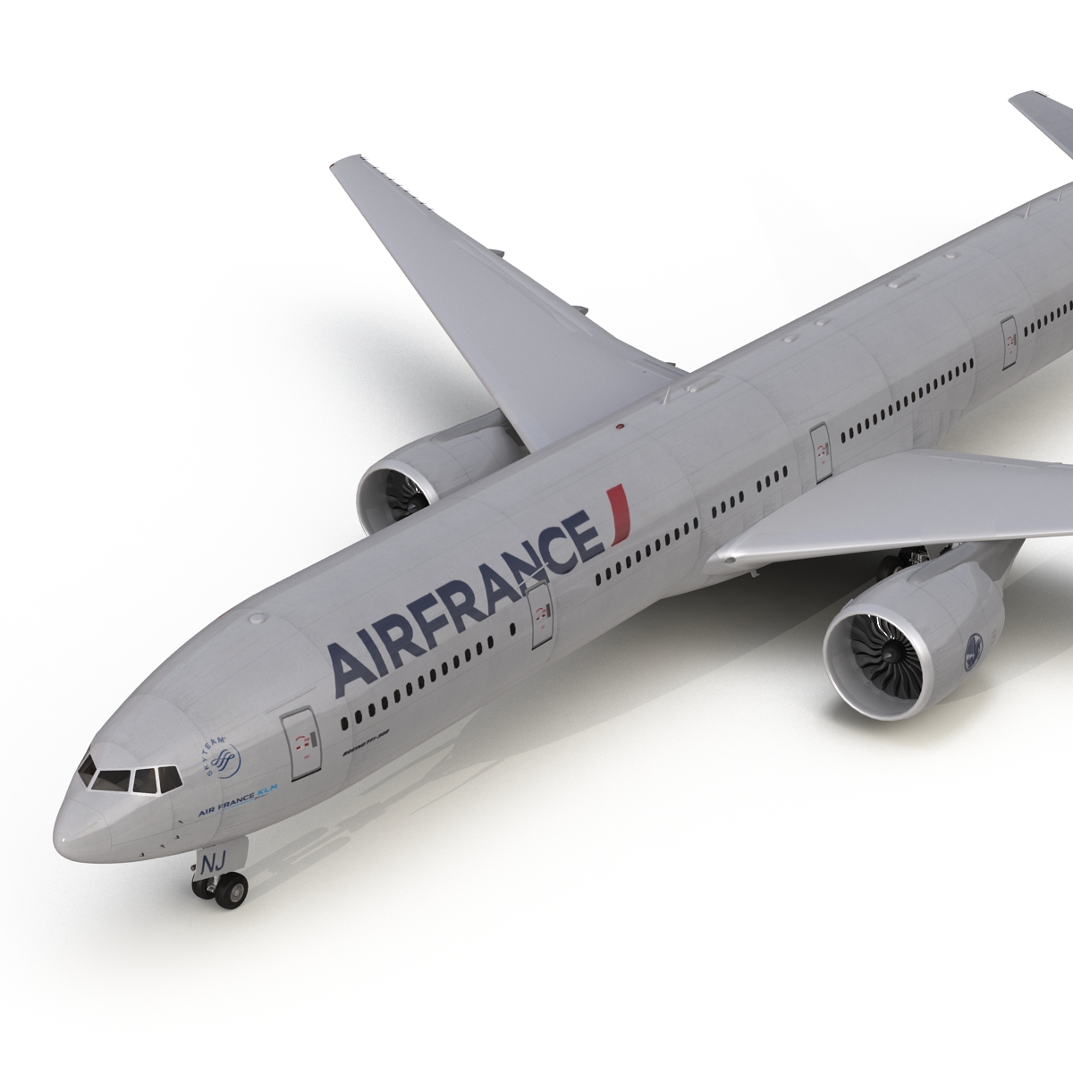 3D model Boeing 777 300 Air France