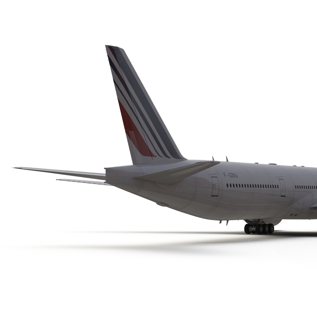 3D model Boeing 777 300 Air France