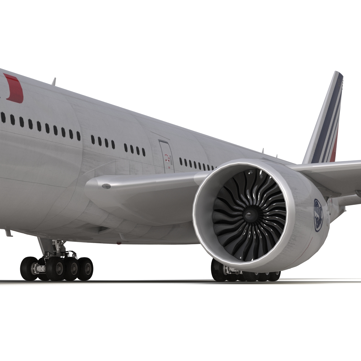 3D model Boeing 777 300 Air France