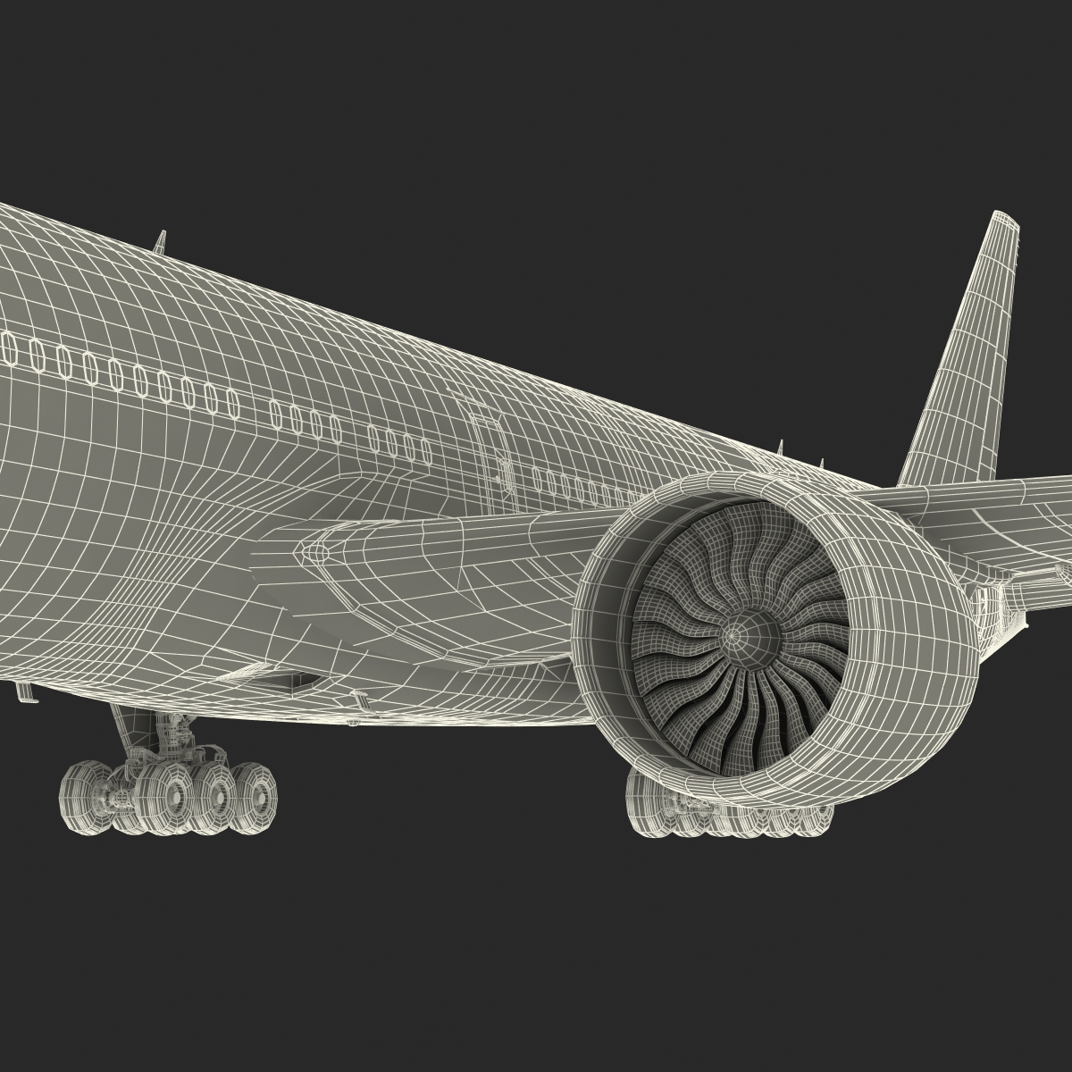 3D model Boeing 777 300 Air France