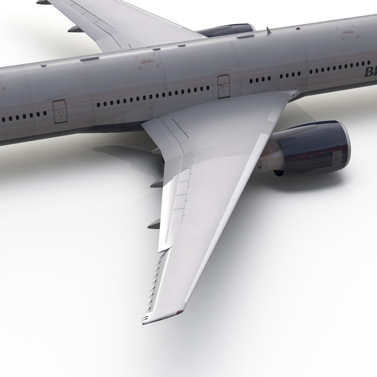 3D model Boeing 777 300 British Airways