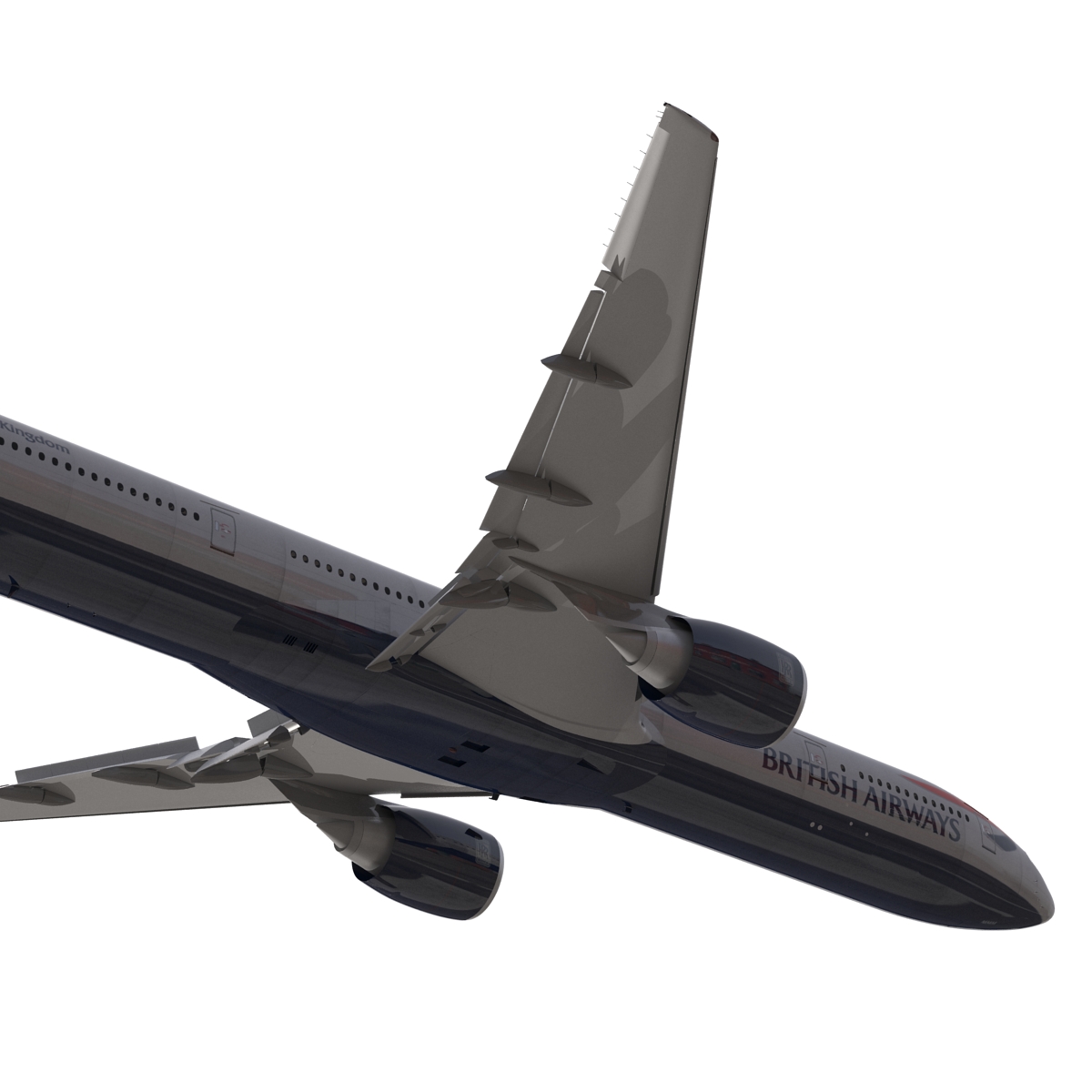 3D model Boeing 777 300 British Airways