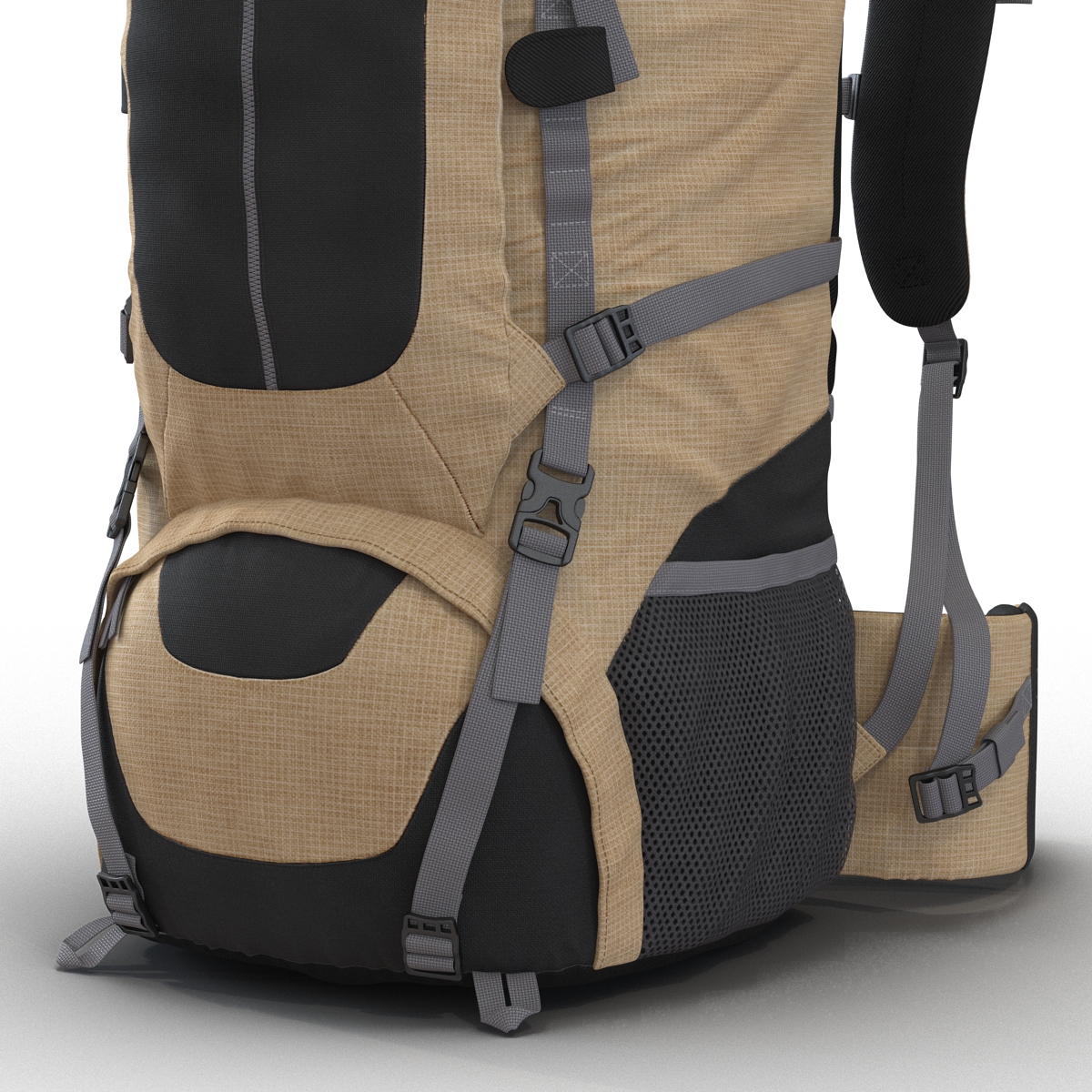 3D model Large Camping Backpack Generic