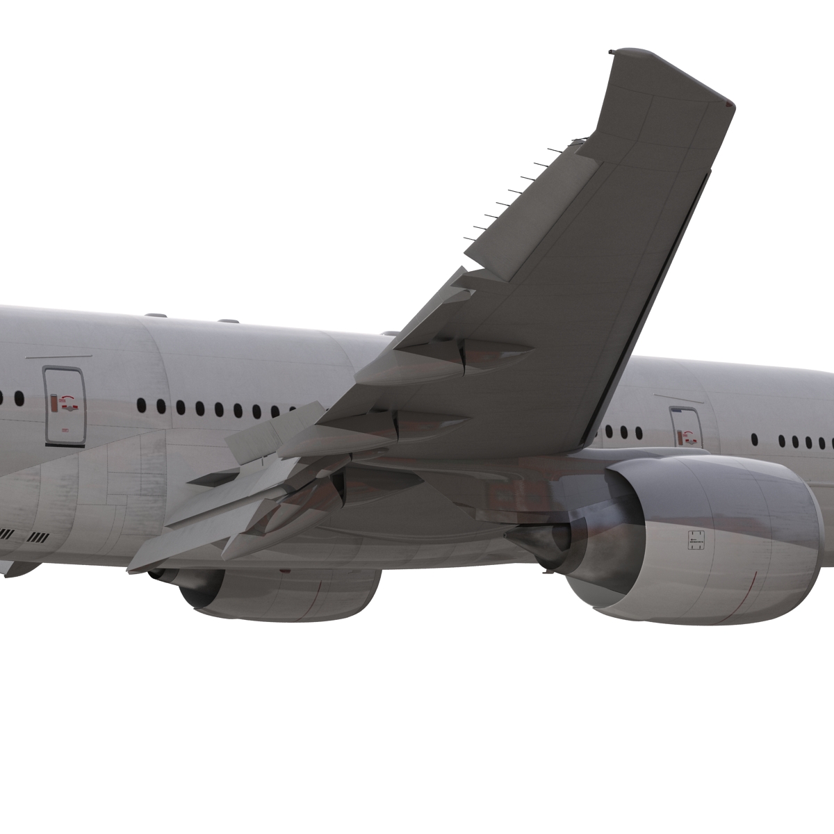 3D Boeing 777 200LR Generic Rigged