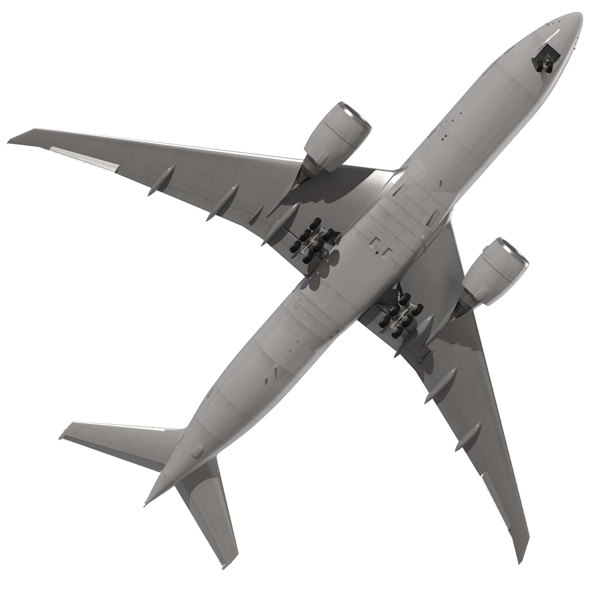 Boeing 777 200LR Generic 3D model