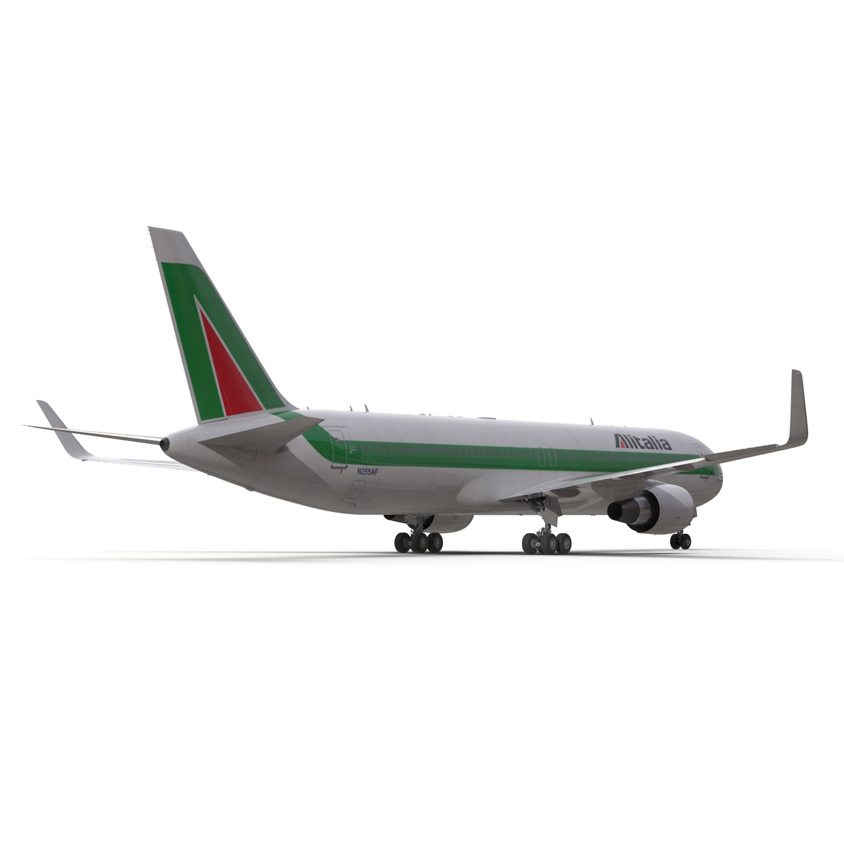 3D model Boeing 767 300ER Alitalia