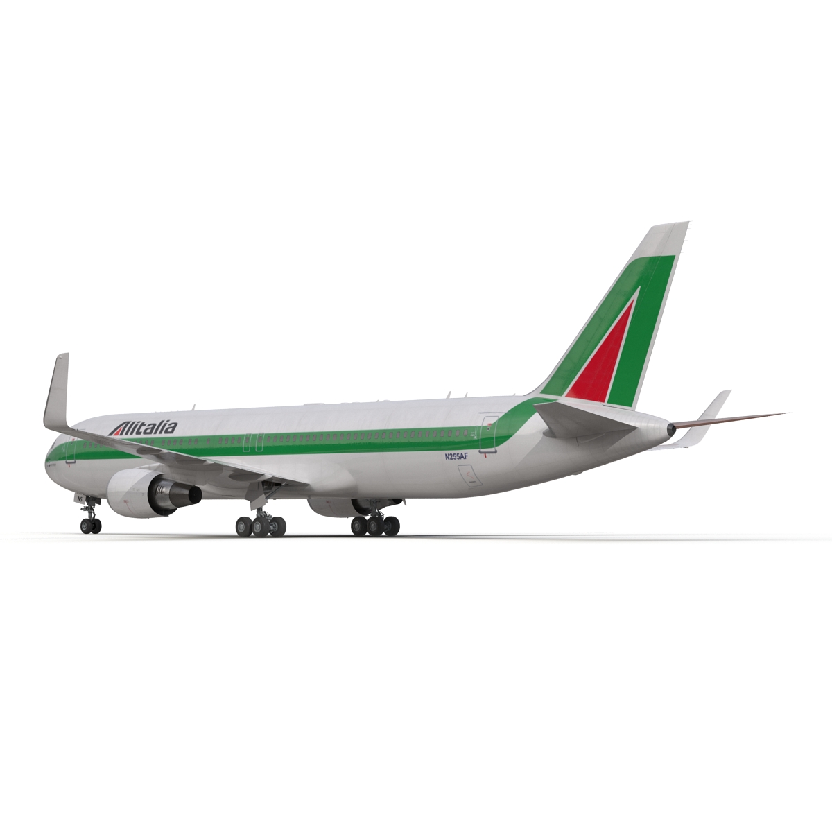 3D model Boeing 767 300ER Alitalia