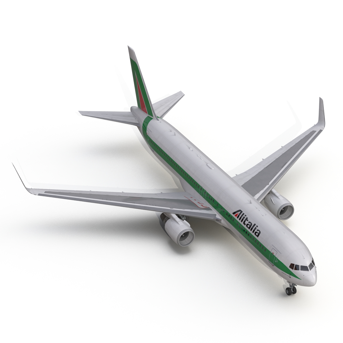 3D model Boeing 767 300ER Alitalia