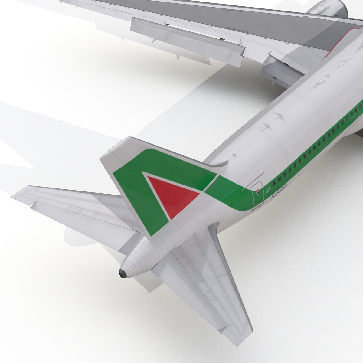 3D model Boeing 767 300ER Alitalia