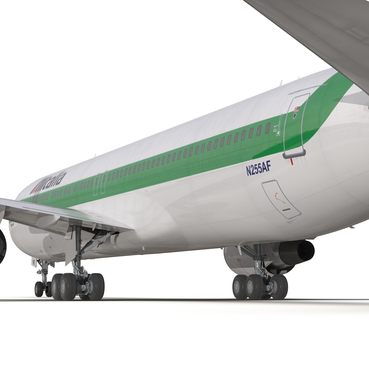 3D model Boeing 767 300ER Alitalia