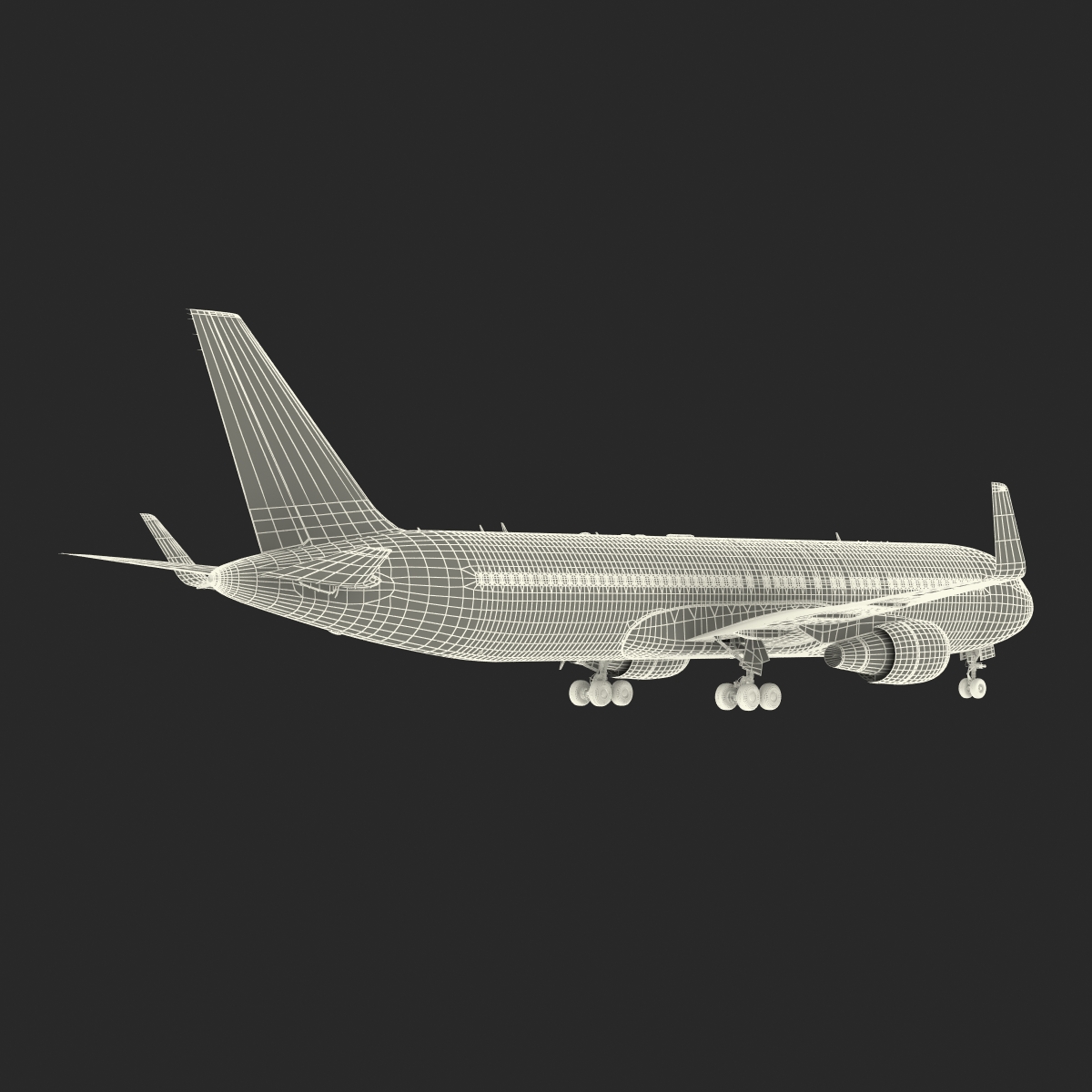 3D Boeing 767 300ER Condor Flugdienst Rigged