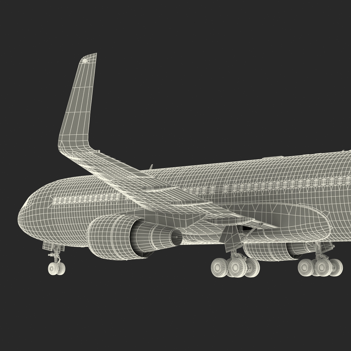 3D Boeing 767 300ER Condor Flugdienst Rigged