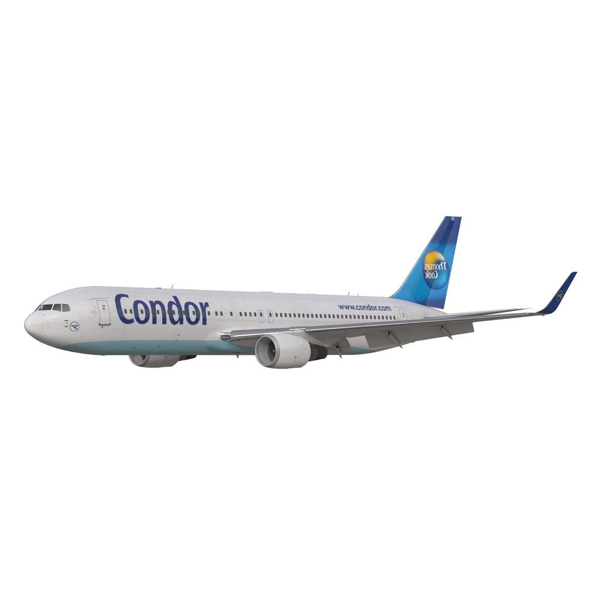 Boeing 767 300ER Condor Flugdienst 3D model