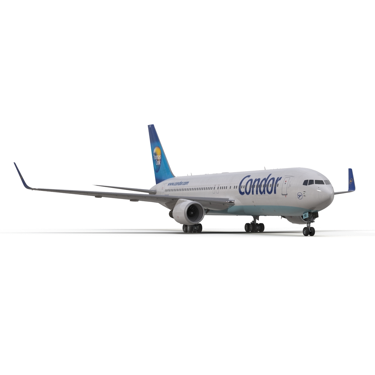 Boeing 767 300ER Condor Flugdienst 3D model