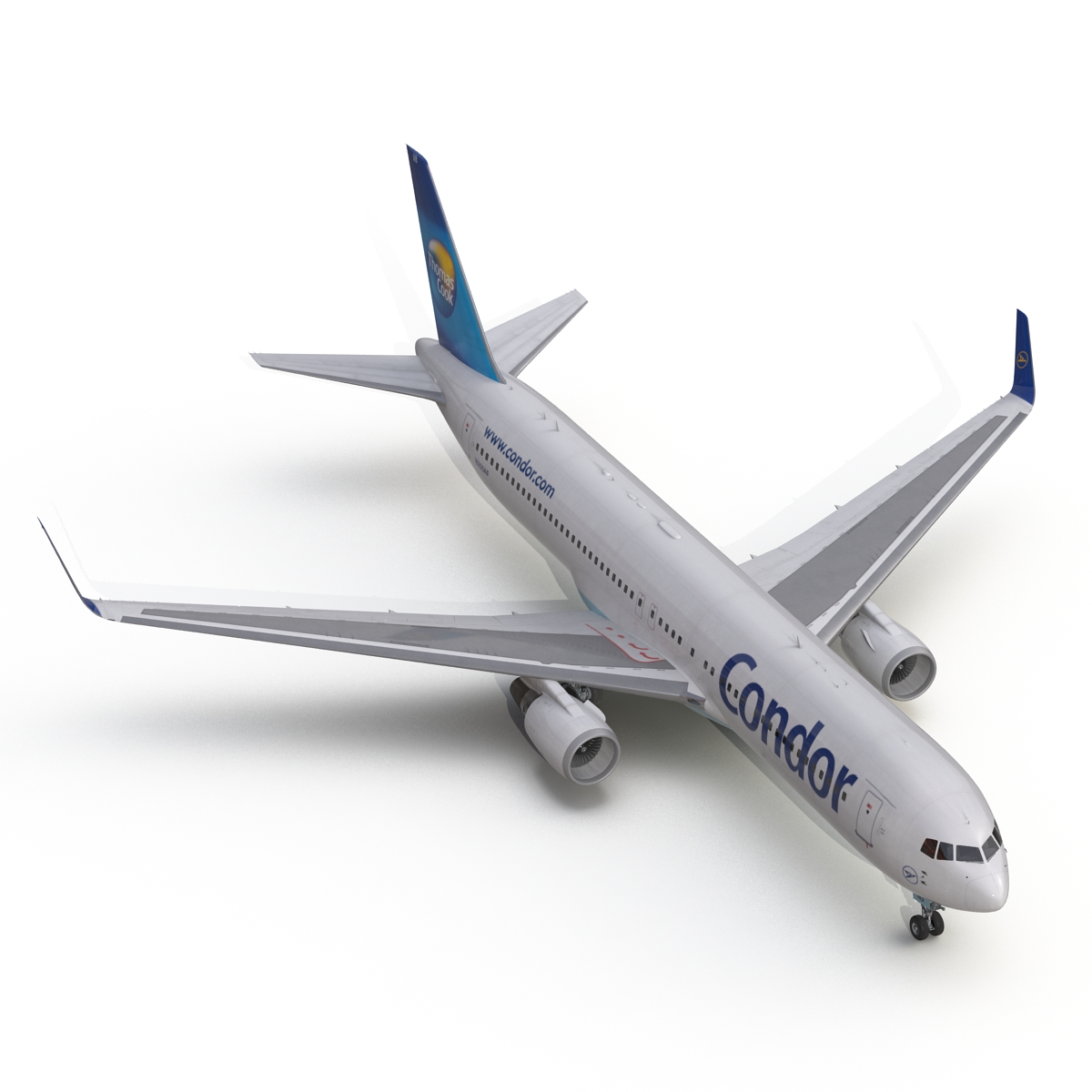 Boeing 767 300ER Condor Flugdienst 3D model