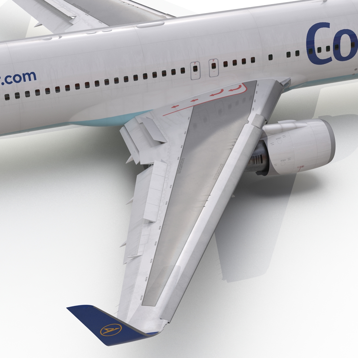 Boeing 767 300ER Condor Flugdienst 3D model