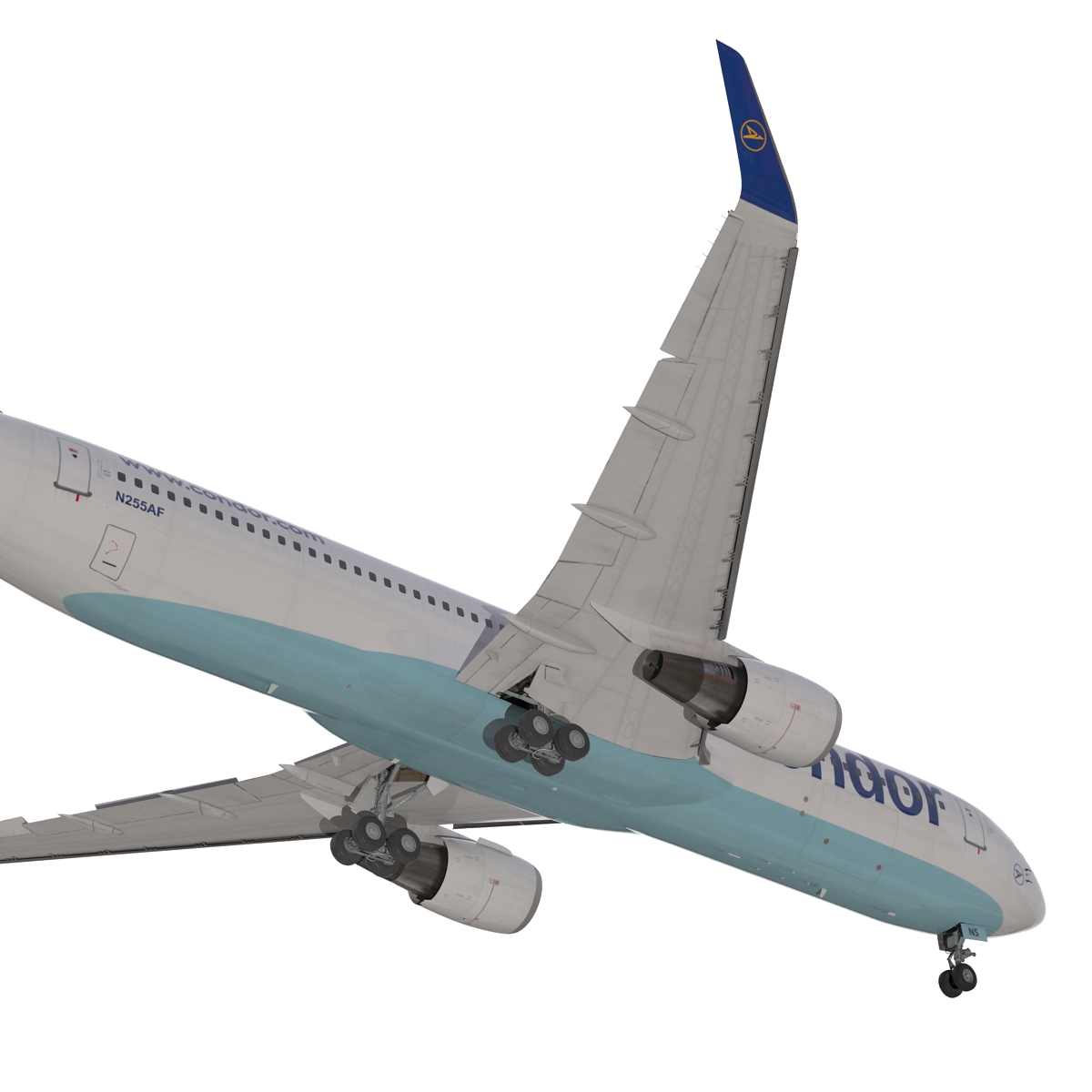 Boeing 767 300ER Condor Flugdienst 3D model