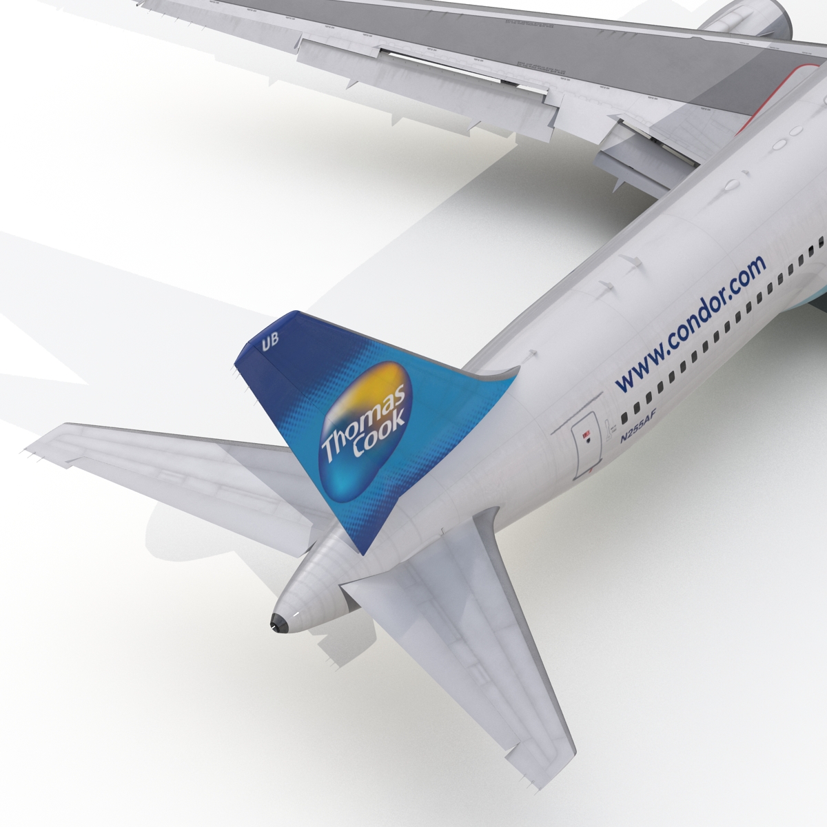 Boeing 767 300ER Condor Flugdienst 3D model