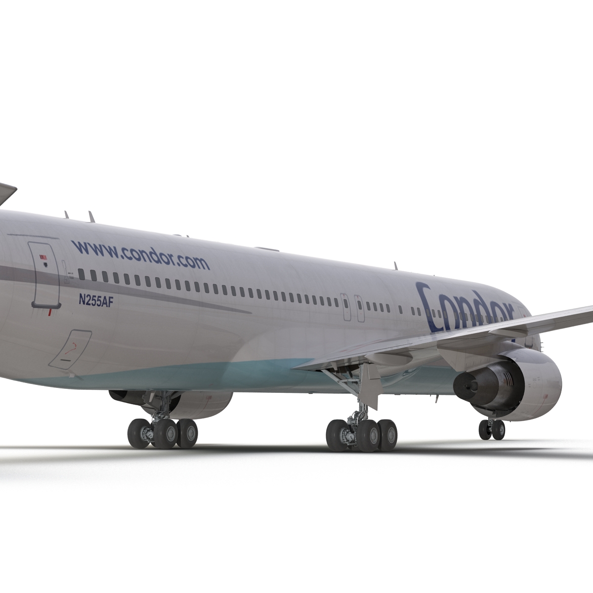 Boeing 767 300ER Condor Flugdienst 3D model