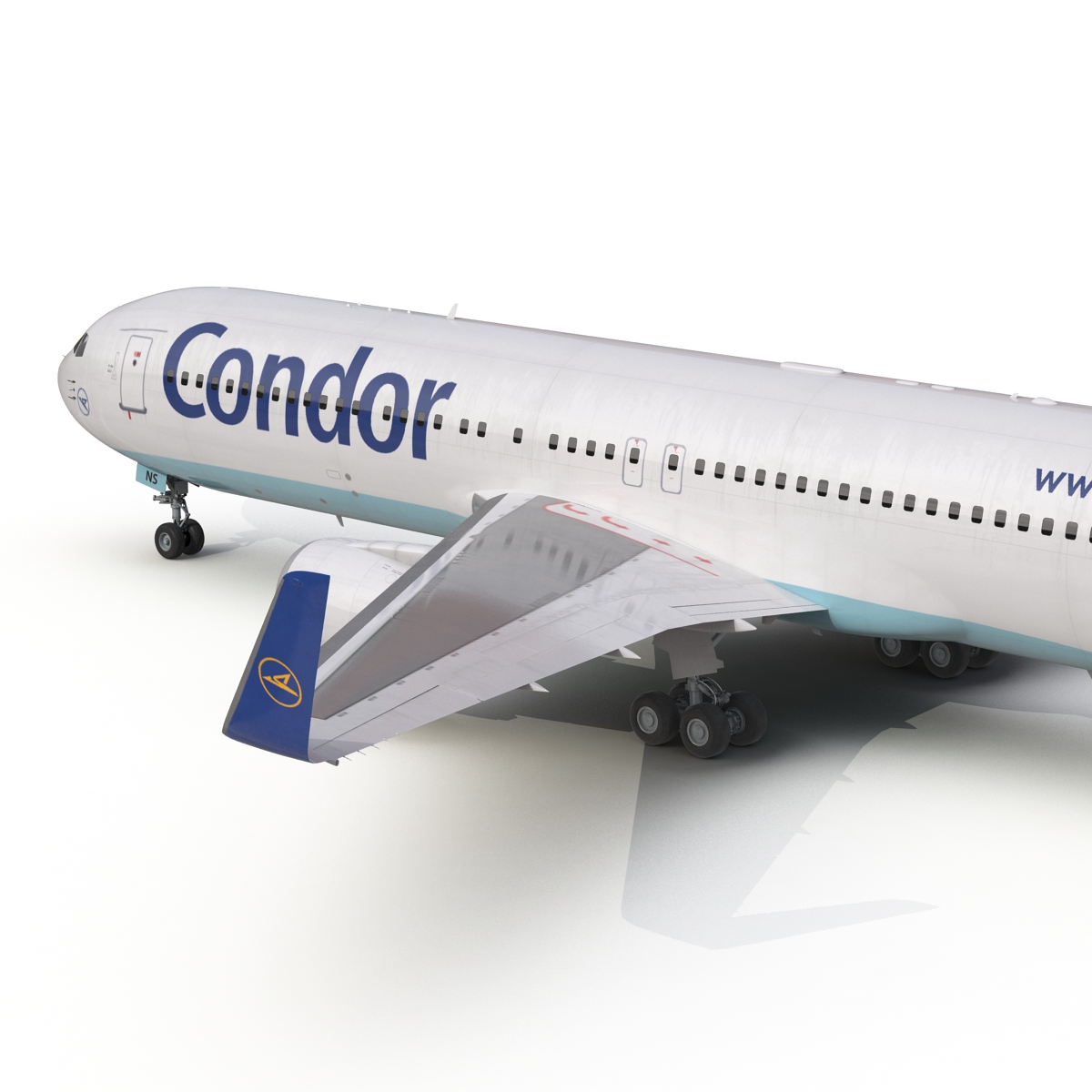 Boeing 767 300ER Condor Flugdienst 3D model